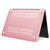 For MacBook Pro 16 inch M3 Laptop Matte Style Protective Case(Pink)