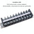 CHINT TD-605 Terminal Block Rail Type Wiring Block Paralleling Wires Wire Connector