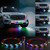 Car Phantom Daytime Running Lights LED Streamer Warning Turning Lights, Length: AR15-150cm APP+RF Model