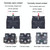 CHINT NP2-BW3462/24V 1 NC Pushbutton Switches With LED Light Silver Alloy Contact Push Button