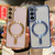 For Samsung Galaxy Note10  MagSafe Electroplating TPU Phone Case(Silver)