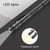 Multifunctional Self-defense Pen Self-defense Broken Window Cone Flashlight Whistle Pen