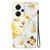 For Xiaomi Redmi Note 13 Pro+ 5G Crystal Texture Colored Drawing Leather Phone Case(Gold Butterfly Epiphyllum)
