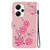 For Xiaomi Redmi Note 13 Pro+ 5G Crystal Texture Colored Drawing Leather Phone Case(Cherry Blossoms)
