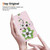 For Samsung Galaxy S24 5G Crystal Texture Colored Drawing Leather Phone Case(Lily)