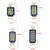 10 PCS 31mm DC12-24V / 1W / 6000K / 60LM 12LEDs SMD Car Reading Lamp Dome Light
