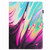For Amazon Kindle Fire 7 2022 Marble Pattern Stitching Smart Leather Tablet Case(Rose Blue)