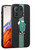 For Xiaomi Mi 11 Pro Magnetic Litchi Leather Back Phone Case with Holder(Green)