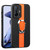 For Xiaomi Mi 11T / 11T Pro Magnetic Litchi Leather Back Phone Case with Holder(Orange)