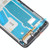 For TCL 20 5G Original Front Housing LCD Frame Bezel Plate (Black)