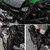 MOTOLSG 2 in 1 Knee Pads Motorcycle Bicycle Riding Warm Fleece Soft Protective Gear (Black White)