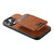 For iPhone 12  Suteni H16 Litchi Texture Leather Detachable Wallet Back Phone Case(Khaki)