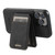 For iPhone 13 Pro Suteni H16 Litchi Texture Leather Detachable Wallet Back Phone Case(Black)