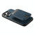 For iPhone 13 Suteni H16 Litchi Texture Leather Detachable Wallet Back Phone Case(Blue)