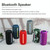 T&G TG663 Portable Colorful LED Wireless Bluetooth Speaker Outdoor Subwoofer(Purple)