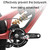 ENLEE EM2201 2pcs /Set Bicycle Crank Protective Covers Universal Decoration For Mountain And Road Bikes, Model: Shark