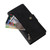For Google Pixel 8a Rivet Buckle 9 Cards Three Fold Leather Phone Case(Black) For Google Pixel 8a Rivet Buckle 9 Cards Three Fold Leather Phone Case(Black)