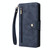 For Xiaomi Redmi Note 13 Pro 5G Rivet Buckle 9 Cards Three Fold Leather Phone Case(Blue)