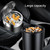 BY-1091 Car Press Style Metal Liner Ashtray with LED Light