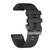 For Garmin Quatix 5 22mm Quick Release Silicone Watch Band(Black)