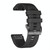 For Garmin Quatix 7 22mm Quick Release Silicone Watch Band(Black)