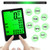 2.8 inch English Wireless Waterproof Cycle Computer LCD Odometer Speedometer with Extension Holder