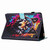For Amazon Kindle Fire HD 8 2020 Painted Pattern Stitching Smart Leather Tablet Case(Colorful Wolf)