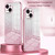 For iPhone 12 Pro Max Gradient Glitter Powder Electroplated Phone Case(Black)