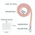 For OnePlus Nord CE3 Electroplating Marble Dual-side IMD Phone Case with Lanyard(Rose Red 014)