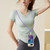 For Google Pixel 8a Electroplating Marble Dual-side IMD Phone Case with Lanyard(Purple 016)