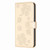 For OPPO Find X6 Four-leaf Embossed Leather Phone Case(Gold)