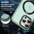 For iPhone 12 Pro MagSafe Holder Skin-feel PC Hybrid TPU Phone Case(Matcha Green)