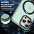 For iPhone 13 Pro MagSafe Holder Skin-feel PC Hybrid TPU Phone Case(Matcha Green)