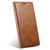 For iPhone 12 Pro Max Suteni J02 Oil Wax Wallet Leather Phone Case(Brown)