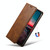 For iPhone 13 Suteni J02 Oil Wax Wallet Leather Phone Case(Brown)