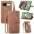 For Google Pixel 7 Pro Embossed Flower Zipper Leather Phone Case(Brown) For Google Pixel 7 Pro Embossed Flower Zipper Leather Phone Case(Brown)