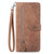 For Google Pixel 7 Pro Embossed Flower Zipper Leather Phone Case(Brown) For Google Pixel 7 Pro Embossed Flower Zipper Leather Phone Case(Brown)