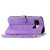 For Google Pixel 8a Embossed Flower Zipper Leather Phone Case(Purple) For Google Pixel 8a Embossed Flower Zipper Leather Phone Case(Purple)
