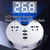 QC3.0 Car 12V 24V To 110V 220V Multi-function Inverter(White Round) QC3.0 Car 12V 24V To 110V 220V Multi-function Inverter(White Round)