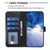 For Samsung Galaxy A05 Four-leaf Embossed Leather Phone Case(Black)