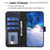 For Samsung Galaxy S9+ Four-leaf Embossed Leather Phone Case(Black)