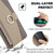 For iPhone XS Max Crossbody Litchi Texture Leather Phone Case(Grey)