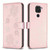 For Xiaomi Redmi Note 9 Four-leaf Embossed Leather Phone Case(Pink) For Xiaomi Redmi Note 9 Four-leaf Embossed Leather Phone Case(Pink)