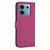 For Xiaomi Redmi Note 13 Pro Four-leaf Embossed Leather Phone Case(Rose Red)