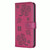 For Xiaomi Redmi 9C / 10A Four-leaf Embossed Leather Phone Case(Rose Red)
