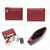HUMERPAUL WX2010 Ladies Leather Mini Wallet Portable Coin Purse And Card Holder, Size: L(Black)