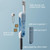 Bluetooth Earphone Cleaning Artifact Phone Dust Removal Tool Multi-Function Cleaning Brush(Sky Blue)
