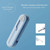 Bluetooth Earphone Cleaning Artifact Phone Dust Removal Tool Multi-Function Cleaning Brush(Sky Blue)