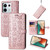 For Xiaomi Redmi Note 13 Pro Cat and Dog Embossed Leather Phone Case(Rose Gold)
