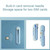 Bluetooth Earphone Cleaning Artifact Phone Dust Removal Tool Multi-Function Cleaning Brush(Grey)